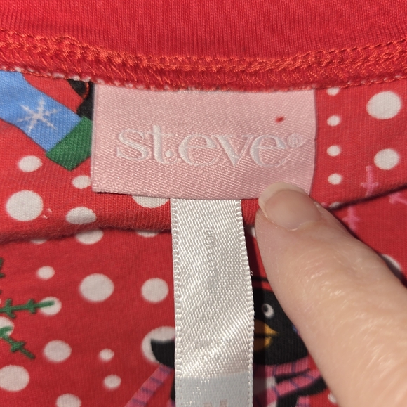 St. Eve Women's M Penguin Nightgown - Picture 4 of 13